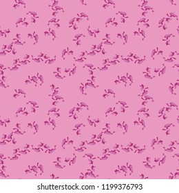 military camouflage seamless pattern in different shades of pink color. Seamless repeat camo pattern, glamour urban bright camouflage, background, paintball or strikeball print