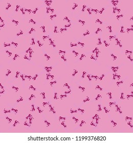 military camouflage seamless pattern in different shades of pink color. Seamless repeat camo pattern, glamour urban bright camouflage, background, paintball or strikeball print