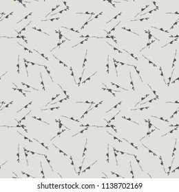 Military camouflage seamless pattern in ivory-white and different shades of grey color. Seamless repeat UFO camouflage pattern, usable as winter camoflauge urban print, bright backdrop, background etc