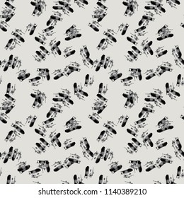 Military camouflage seamless pattern in ivory-white and different shades of grey color. Seamless repeat UFO camouflage pattern, usable as winter camoflauge urban print, bright backdrop, background etc