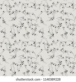 Military camouflage seamless pattern in ivory-white and different shades of grey color. Seamless repeat UFO camouflage pattern, usable as winter camoflauge urban print, bright backdrop, background etc