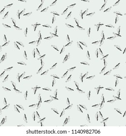 Military camouflage seamless pattern in ivory-white and different shades of grey color. Seamless repeat UFO camouflage pattern, usable as winter camoflauge urban print, bright backdrop, background etc