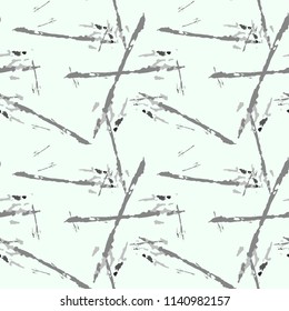 Military camouflage seamless pattern in light green and different shades of grey color. Seamless repeat UFO camouflage pattern, usable as winter camoflauge urban print, bright backdrop, background etc