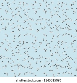 Military camouflage seamless pattern in light blue and different shades of grey or beige colors. Seamless repeat UFO camouflage pattern, usable as winter camoflauge urban print, bright background etc