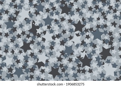 Military camouflage seamless pattern. Vector illustration.