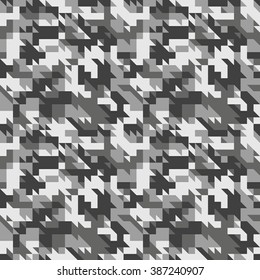 Military camouflage seamless pattern. Vector and Illustration