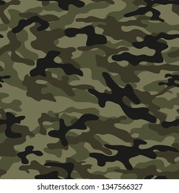 military camouflage seamless pattern.vector