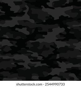 military camouflage. seamless print on clothing or print