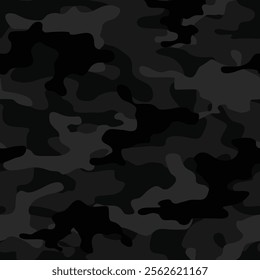 military camouflage. seamless print on clothing or print