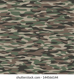 Military Camouflage Textile Pattern. To use as a tile and to make endless surfaces or backgrounds.