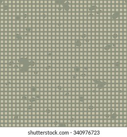 Military Camouflage Textile Seamless: USA, 1983, Night Desert - Vector Illustration with Pattern in Swatches Panel