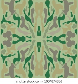 Military Camouflage uniform pattern vector