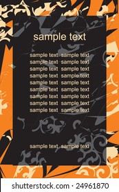 Military camouflage (vector); form