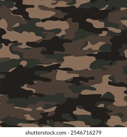  military camouflage. vector print for clothes or print. seamless pattern