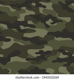 militärisches Tarnmuster, nahtloses Muster