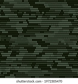 military camouflage. vector seamless print. army green camouflage for clothing or printing