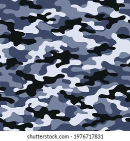 military camouflage. vector seamless print. army camouflage for clothing or printing