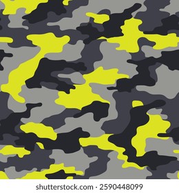 military camouflage. vector seamless print. army camouflage for clothing or printing