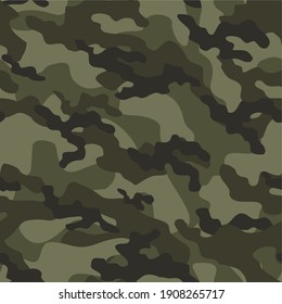 military camouflage vector seamless prnt