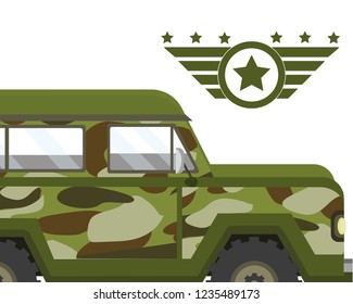 Military car design