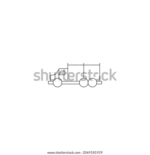 Military concept. Single premium\
pictogram perfect for logos, mobile apps, online shops and web\
sites. Vector symbol of military сar isolated on white\
background\
