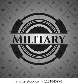 Military dark emblem