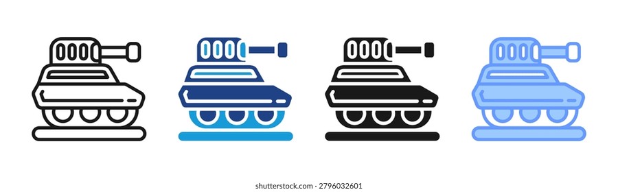 Military Diplomacy icon set multiple style collection