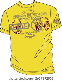 Military Dressing The Apache With Primary Goods T-shirt