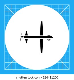 Military Drone Icon