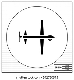 Military Drone Icon