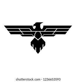 Military Eagle Tactical Logo Design Vector Stock Vector (Royalty Free ...