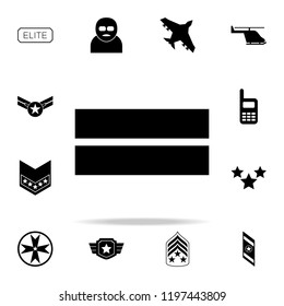 military epaulettes icon. Army icons universal set for web and mobile