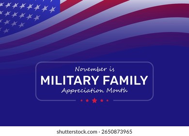 Pôster e Cartão de Apreciação da Família Militar para novembro