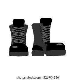 Military footwear. Soldier special shoes. army boot

