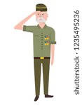 military force man design
