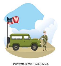 military force man design