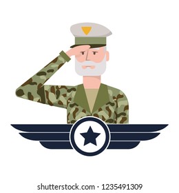 military force man design