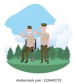 military force men design