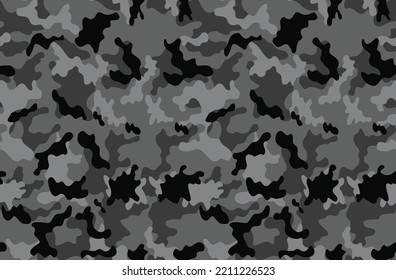 
military gray camouflage seamless pattern army texture disguise