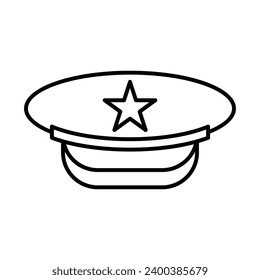 Military Hat Icon Design For Personal And Commercial Use