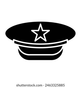 Military Hat Icon Design For Personal And Commercial Use