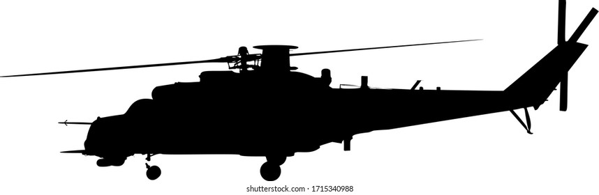 Ilustración vectorial de helicópteros militares sobre fondo blanco