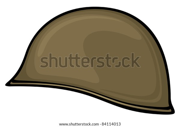 Military Helmet Stock Vector (Royalty Free) 84114013