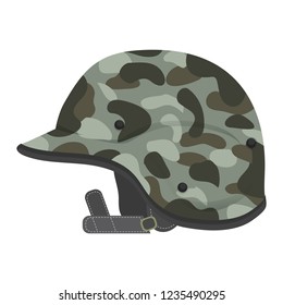 Military Helmet Design Stock Vector (Royalty Free) 1235490295 ...