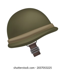 Military Helmet Emoji Icon Illustration Sign. War Protection Soldier Vector Symbol Emoticon Design Vector Clip Art.