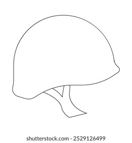 military helmet icon illustration design