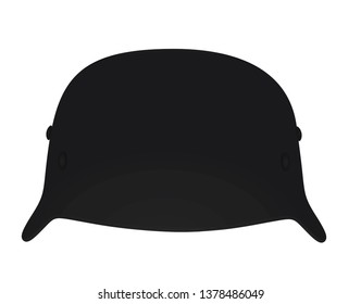 Military helmet. vector illustration