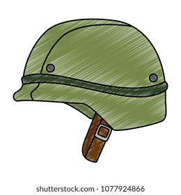 military helmet war icon