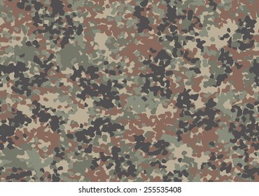  Military and hunting camouflage 'splotchy' seamless pattern. Five colors. Very effective in the natural environment.