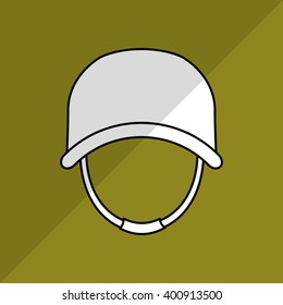 Military icon design, vector illustration